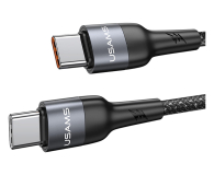 USAMS Kabel 100W Fast Charging z masażerem czarny - 1569103 - zdjęcie 5